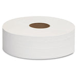 Load image into Gallery viewer, Jrt Jumbo Bath Tissue, Septic Safe, 2-ply, White, 3.3&quot; X 1,375 Ft, 12&quot; Dia, 6 Rolls/carton
