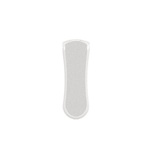 Pure By Gloss And Guild+pepper Abs Mini Bracket - Tape Mount, 1.25 X 0.84 X 3.65. White, 48/carton