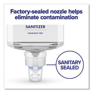 Es6 Touch Free Hand Sanitizer Dispenser, 1,200 Ml, 5.25 X 8.56 X 12.13, White
