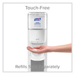 Load image into Gallery viewer, Messenger Es6 Floor Stand With Dispenser, 1,200 Ml, 13.16 X 16.63 X 51.57, Silver/white
