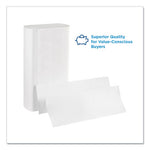 Load image into Gallery viewer, Pacific Blue Select Folded Paper Towels, 1-ply, 9.2 X 9.4, White, 250/pack, 16 Packs/carton

