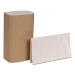 Load image into Gallery viewer, Pacific Blue Basic S-fold Paper Towels, 1-ply, 10.25 X 9.25, Brown, 250/pack, 16 Packs/carton
