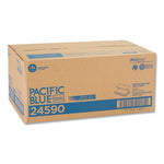 Load image into Gallery viewer, Pacific Blue Basic M-fold Paper Towels, 1-ply, 9.2 X 9.4, White, 250/pack, 16 Packs/carton
