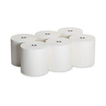 Load image into Gallery viewer, Hardwound Roll Paper Towel, Nonperforated, 1-ply, 7.87&quot; X 1,000 Ft, White, 6 Rolls/carton
