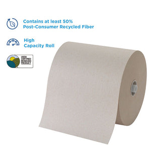 Pacific Blue Ultra Paper Towels, 1-ply, 7.87" X 1,150 Ft, Natural, 6 Rolls/carton