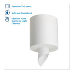 Load image into Gallery viewer, Sofpull Center-pull Perforated Paper Towels, 1-ply, 7.8 X 15, White, 320/roll, 6 Rolls/carton
