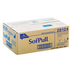 Load image into Gallery viewer, Sofpull Center-pull Perforated Paper Towels, 1-ply, 7.8 X 15, White, 320/roll, 6 Rolls/carton
