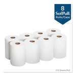 Load image into Gallery viewer, Sofpull Premium Junior Capacity Towel, 1-ply, 7.8 X 14.8, White, 225/roll, 8 Rolls/carton

