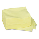 Load image into Gallery viewer, Dusting Cloths Quarterfold, 17 X 24, Unscented, Yellow, 50/pack, 4 Packs/carton
