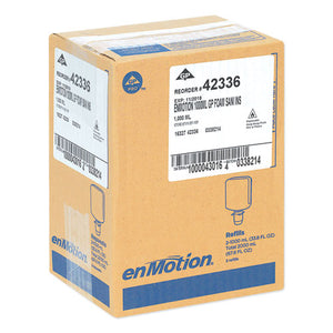 Gp Enmotion High-frequency-use Foam Sanitizer Dispenser Refill, Fragrance-free, 1,000 Ml, Fragrance-free, 2/carton