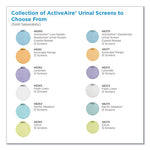 Load image into Gallery viewer, Activeaire Deodorizer Urinal Screen With Side Tab, Coastal Breeze Scent, Blue, 12/carton
