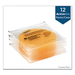 Load image into Gallery viewer, Activeaire Deodorizer Urinal Screen, Sunscape Mango Scent, Orange, 12/carton
