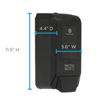 Load image into Gallery viewer, Pacific Blue Ultra Soap/sanitizer Dispenser 1,200 Ml Refill, 5.6 X 4.4 X 11.5, Black
