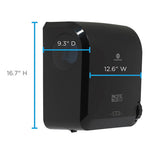 Load image into Gallery viewer, Pacific Blue Ultra Paper Towel Dispenser, Mechanical, 12.9 X 9 X 16.8, Black
