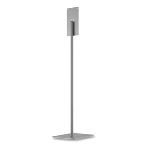 Hand Sanitizer Station Stand, 12 X 16 X 54, Silver