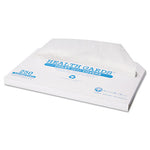 Load image into Gallery viewer, Health Gards Toilet Seat Covers, Half-fold, 14.25 X 16.5, White, 250/pack, 10 Boxes/carton
