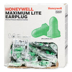 Load image into Gallery viewer, Maximum Lite Single-use Earplugs, Cordless, 30nrr, Green, 200 Pairs
