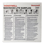 Load image into Gallery viewer, Maximum Lite Single-use Earplugs, Corded, 30nrr, Green, 100 Pairs
