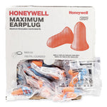 Load image into Gallery viewer, Maximum Single-use Earplugs, Corded, 33nrr, Coral, 100 Pairs
