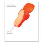 Load image into Gallery viewer, Trustfit Plus Reusable Bell Shaped Uncorded Foam Earplugs, Uncorded, One Size Fits Most, 31 Db Nrr, Orange, 1,000/carton
