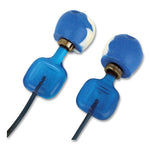 Load image into Gallery viewer, Trustfit Trak Detectable Reusable Corded Foam Earplugs, One Size Fits Most, 29 Db Nrr, Blue, 1,000/carton
