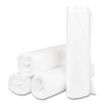 Load image into Gallery viewer, High-density Commercial Can Liners, 33 Gal, 11 Mic, 33&quot; X 40&quot;, Clear, 25 Bags/roll, 20 Interleaved Rolls/carton

