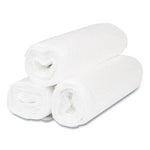 Load image into Gallery viewer, High-density Commercial Can Liners, 33 Gal, 11 Mic, 33&quot; X 40&quot;, Clear, 25 Bags/roll, 20 Interleaved Rolls/carton
