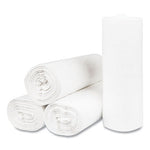 Load image into Gallery viewer, High-density Commercial Can Liners, 55 Gal, 17 Mic, 36&quot; X 60&quot;, Clear, 25 Bags/roll, 8 Interleaved Rolls/carton

