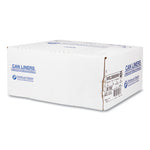 Load image into Gallery viewer, High-density Commercial Can Liners, 55 Gal, 17 Mic, 36&quot; X 60&quot;, Clear, 25 Bags/roll, 8 Interleaved Rolls/carton
