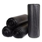 Load image into Gallery viewer, High-density Commercial Can Liners, 60 Gal, 22 Mic, 38&quot; X 60&quot;, Black, 25 Bags/roll, 6 Interleaved Rolls/carton
