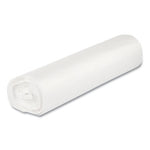 Load image into Gallery viewer, Low-density Commercial Can Liners, Coreless Perforated Roll, 10 Gal, 0.35mil, 24&quot; X 24&quot;, Clear, 50 Bags/roll, 20 Rolls/carton
