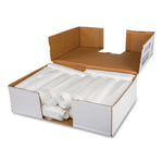 Load image into Gallery viewer, Low-density Commercial Can Liners, Coreless Perforated Roll, 10 Gal, 0.35mil, 24&quot; X 24&quot;, Clear, 50 Bags/roll, 20 Rolls/carton
