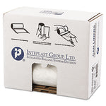 Load image into Gallery viewer, Low-density Commercial Can Liners, Coreless Interleaved Roll, 45 Gal, 0.7 Mil, 40&quot; X 46&quot;, White, 25 Bags/roll, 4 Rolls/carton
