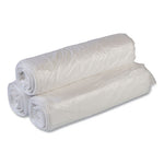 Load image into Gallery viewer, High-density Commercial Can Liners Value Pack, 30 Gal, 11 Mic, 30&quot; X 36&quot;, Clear, 25 Bags/roll, 20 Interleaved Rolls/carton
