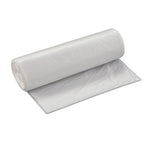 Load image into Gallery viewer, High-density Commercial Can Liners Value Pack, 33 Gal, 14 Mic, 33&quot; X 39&quot;, Clear, 25 Bags/roll, 10 Interleaved Rolls/carton
