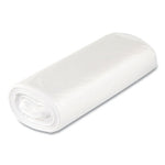 Load image into Gallery viewer, High-density Commercial Can Liners Value Pack, 33 Gal, 14 Mic, 33&quot; X 39&quot;, Clear, 25 Bags/roll, 10 Interleaved Rolls/carton
