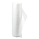 Load image into Gallery viewer, High-density Commercial Can Liners Value Pack, 60 Gal, 12 Mic, 38&quot; X 58&quot;, Clear, 25 Bags/roll, 8 Interleaved Rolls/carton
