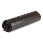 Load image into Gallery viewer, High-density Commercial Can Liners Value Pack, 45 Gal, 19 Mic, 40&quot; X 46&quot;, Black, 25 Bags/roll, 6 Interleaved Rolls/carton
