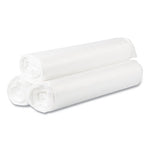 Load image into Gallery viewer, High-density Commercial Can Liners Value Pack, 45 Gal, 14 Mic, 40&quot; X 46&quot;, Natural, 25 Bags/roll, 10 Interleaved Rolls/carton

