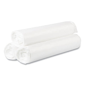 High-density Commercial Can Liners Value Pack, 45 Gal, 14 Mic, 40" X 46", Natural, 25 Bags/roll, 10 Interleaved Rolls/carton