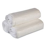 Load image into Gallery viewer, High-density Commercial Can Liners Value Pack, 60 Gal, 14 Mic, 43&quot; X 46&quot;, Clear, 25 Bags/roll, 8 Interleaved Rolls/carton
