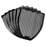 Load image into Gallery viewer, Disposable Urinal Floor Mat, Nonslip, Fresh Blast Scent, 17.5 X 20.38, Black, 6/carton
