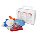 Load image into Gallery viewer, Bloodborne Pathogen Cleanup Kit, 10 X 7 X 2.5, Osha Compliant, Plastic Case
