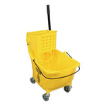 Load image into Gallery viewer, Side-press Wringer And Plastic Bucket Combo, 12 To 32 Oz, Yellow
