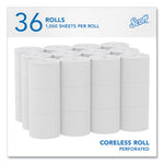 Load image into Gallery viewer, Essential Coreless Srb Bathroom Tissue, Septic Safe, 2-ply, White, 1,000 Sheets/roll, 36 Rolls/carton
