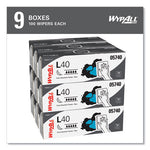 Load image into Gallery viewer, L40 Towels, Pop-up Box, 9.8 X 16.4, Blue, 100/box, 9 Boxes/carton
