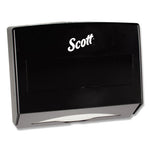 Load image into Gallery viewer, Scottfold Folded Towel Dispenser, 10.75 X 4.75 X 9, Black
