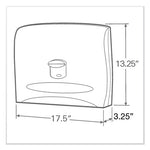 Load image into Gallery viewer, Personal Seat Cover Dispenser, 17.5 X 2.25 X 13.25, White
