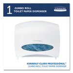 Load image into Gallery viewer, Jrt Jr. Escort Jumbo Roll Bath Tissue Dispenser, 16 X 5.75 X 13.88, Pearl White
