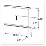 Load image into Gallery viewer, Personal Seat Cover Dispenser, 16.6 X 2.5 X 12.3, Stainless Steel
